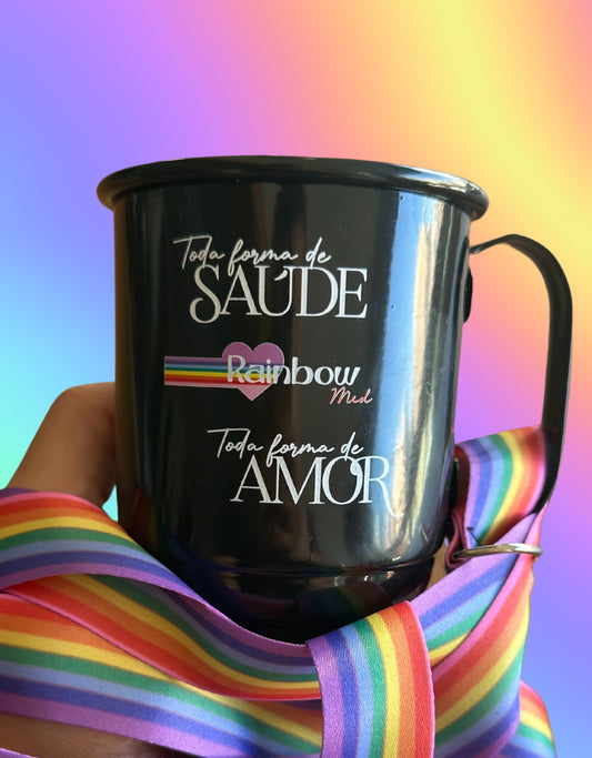 Caneca Rainbow + Tirante