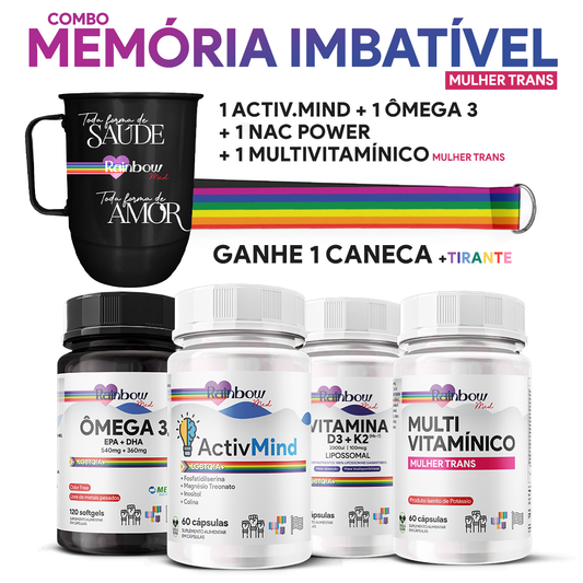 Kit Memória Imbatível (Mulher Trans)