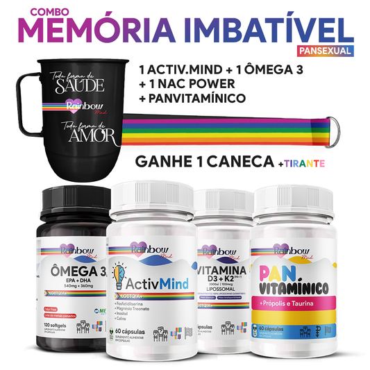 Kit Memória Imbatível (Pansexual)