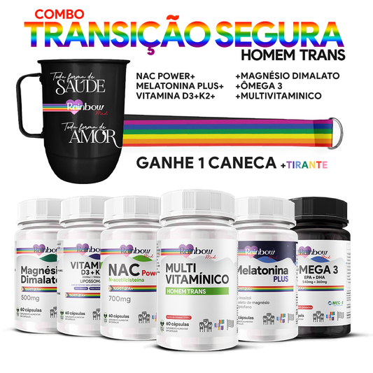 Combo Transição Segura (Homem Trans)