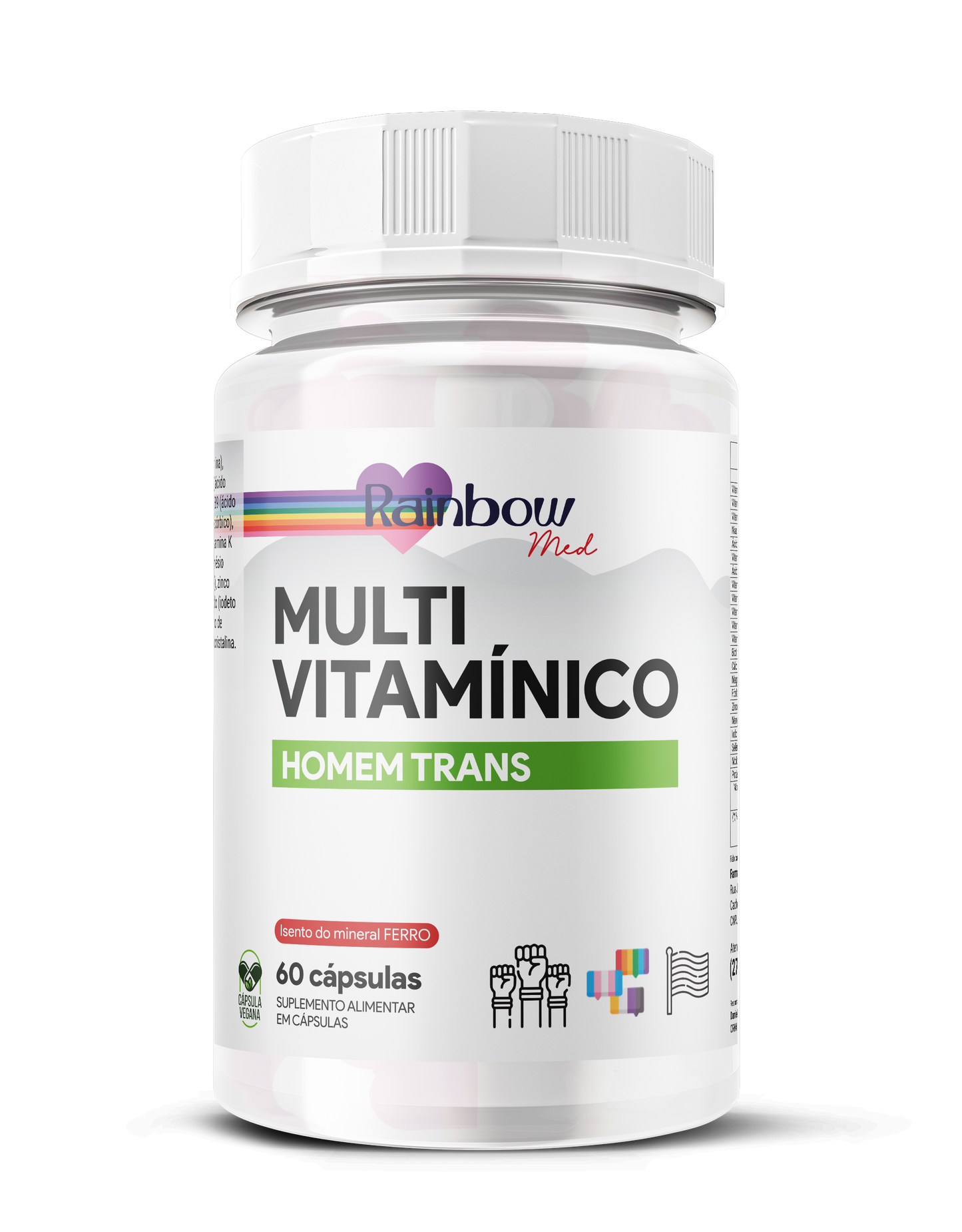 Multivitamínico Homem Trans - Rainbow