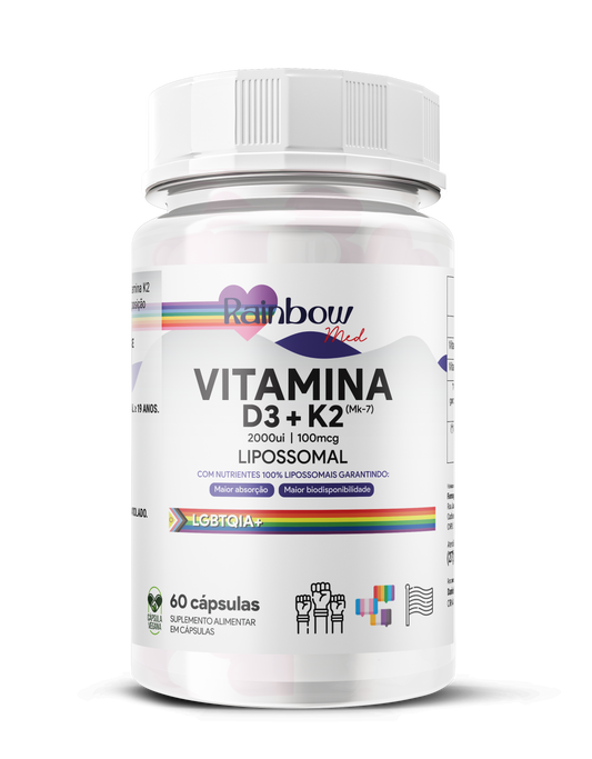 Vitamina D3 + K2 - Rainbow